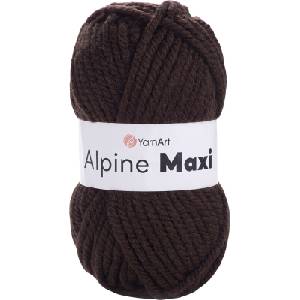 YARNART Alpine Maxi 663 Brown Плетива прежда (Alpine Maxi 663)