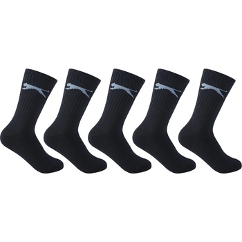 Image 1 of Slazenger Юношески чорапи Slazenger 5 Pack Crew Socks Junior - Black