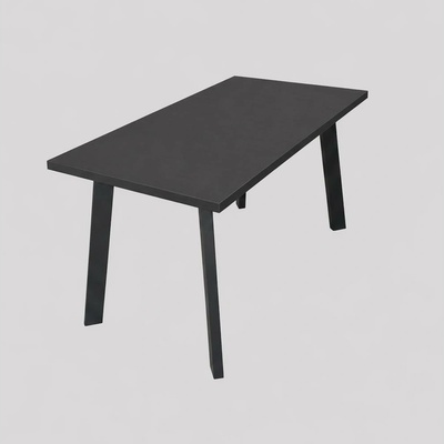 Femix Rozkladací jedálenský stôl KERNO 150-190 x 80 cm čierny