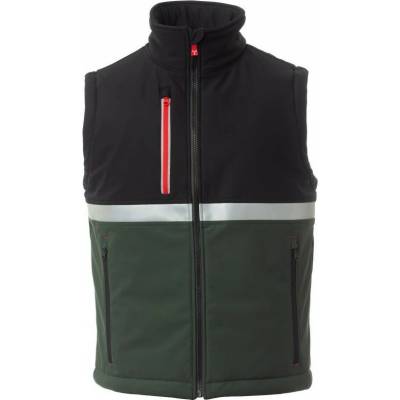 Payper Vesta WISE Pad softshell zimná lesná zelená/čierna