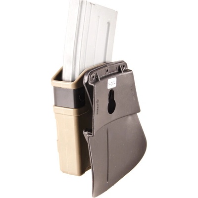 ESP rotačné plastové MH-24-M4 na zásobník M16/M4/AR15 (NATO standard 5.56) khaki