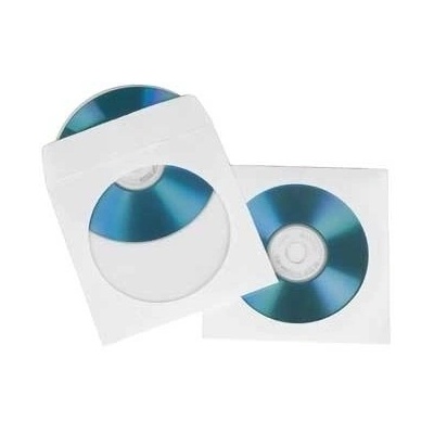 Hama CD Paper Sleeves, white, 50 pcs/Pack 1 дискове Бяла (000511730000) (000511730000)