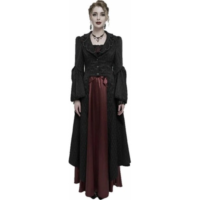 Devil Fashion Gothic Flared Sleeved Beaded Long