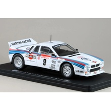 Lancia Rally 037 9 Winner Rallye Tour de Corse 1983 Hachette časopis s modelem 1:24