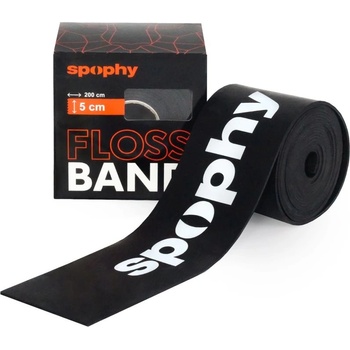 Spophy Flossband černý 5 cm x 2 m