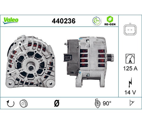 Alternátor VALEO 440236