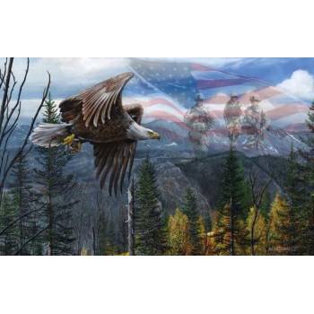 Image 1 of SunsOut - Puzzle Kevin Daniel - May Freedom Fly Forever - 550 piese