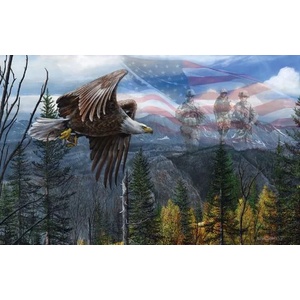 SunsOut - Puzzle Kevin Daniel - May Freedom Fly Forever - 550 piese
