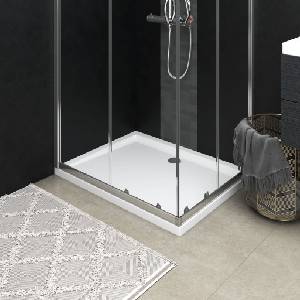 vidaXL Правоъгълно ABS душ корито, 80x100 см (148903)