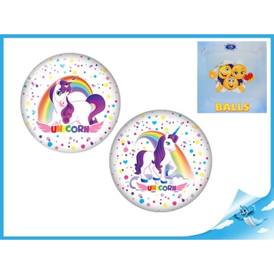 Míč gumový 12cm s jednorožcem