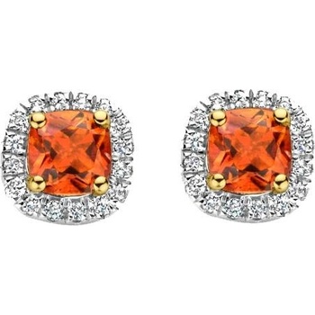 Blush Дамски обеци с диаманти от злато Blush 7629YDC (7629YDC)