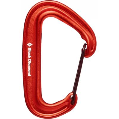Black Diamond Карабинер с щифт Black diamond Miniwire Carabiner Snapgate carabiner - Red - размер One Size (321-0243-0911)