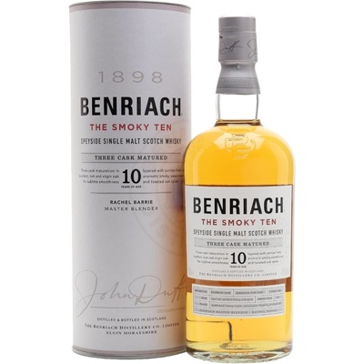 BenRiach 10y Smoky 46% 0,7 l (tuba)