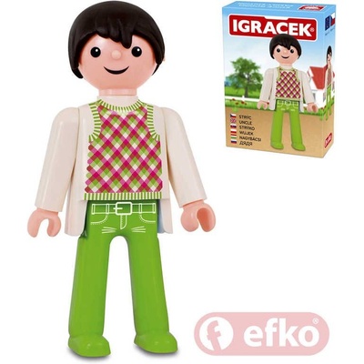 EFKO IGRÁČEK Strýček figurka 7,5cm rodina v krabičce