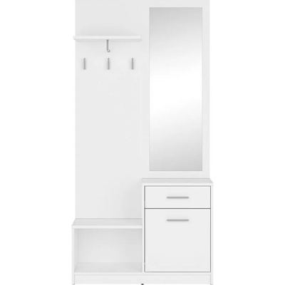 Bogdan Furniture Europe Портманто Мебели Богдан nepo ppk-e20, Бяло