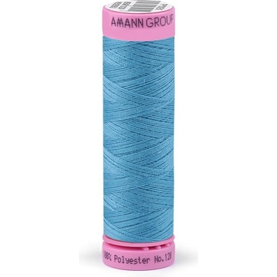 Polyesterová nit Amann ASPO 120 jeans modrá 0273 návin 100 m