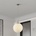 EGLO 63271 - Пендел на кабел PIEDALE 1xE27/60W/230V, Ø 43 cm, матов хром (EG63271)