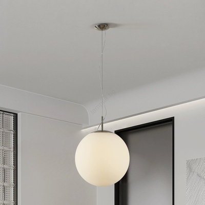 EGLO 63271 - Пендел на кабел PIEDALE 1xE27/60W/230V, Ø 43 cm, матов хром (EG63271)