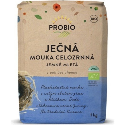 ProBio Mouka ječná celozrnná jemně mletá 4000 g