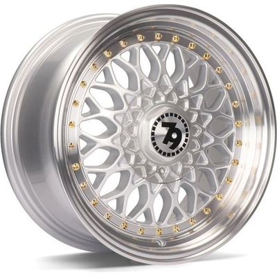 Seventy9 SV-E 7x15 4x100 ET30 silver lip polished