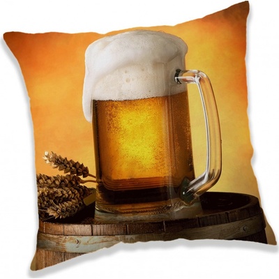 Jerry Fabrics Polštář Pivo 40x40 – Zboží Dáma