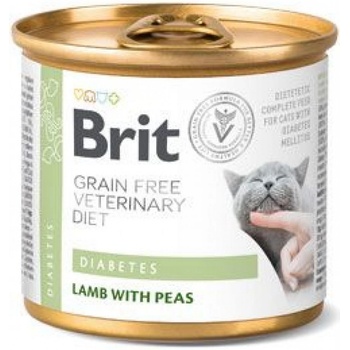Brit Veterinary Diets Cat GF Diabetes 0,2 kg