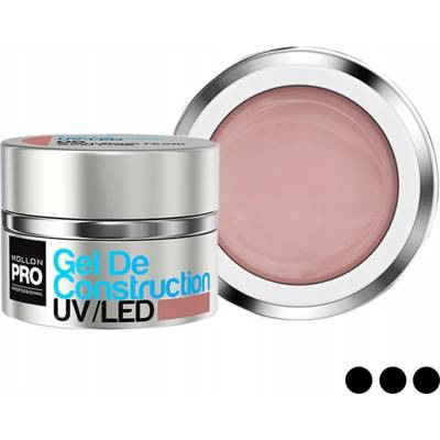 Mollon stavební gel Uv Led 06 Camuflage Nude 30 ml