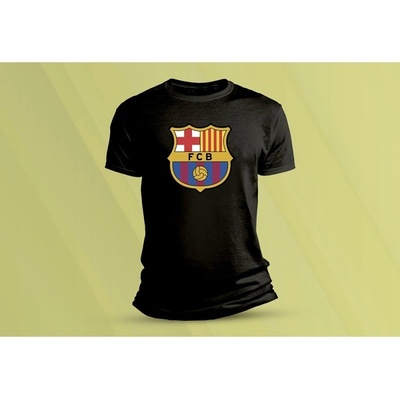 Sandratex dětské bavlněné tričko Barcelona černá