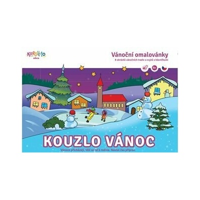 Vianočné omaľovánky Kúzlo Vianoc