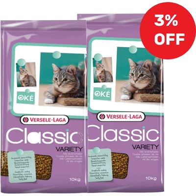 VERSELE-LAGA Classic Cat Variety 2 x 10 kg