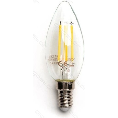 Aigostar LED filament žiarovka E14 C35 4W teplá biela