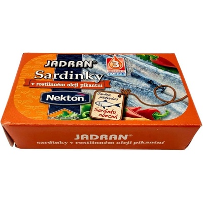 Nekton Sardinky v pikantním oleji 125 g