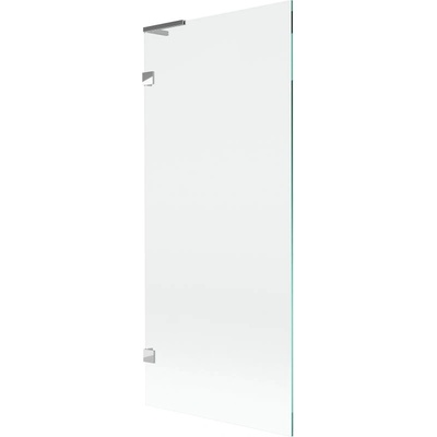 Mexen Lunar L параван за вана 1-крилен 80 x 150 cm, прозрачен, хром - 897L-080-000-01-00 (897L-080-000-01-00)