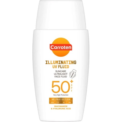 Carroten Face Light Fluid SPF50+ sunscreen - Clear (White)