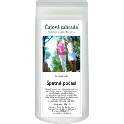 Čajová zahrada Špatné počasí bylinná směs 50 g