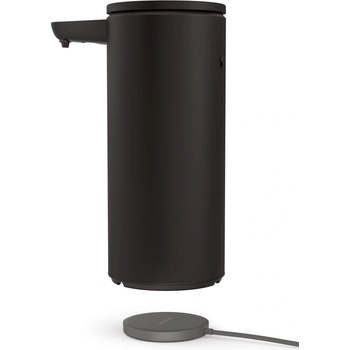 simplehuman Матово-черен безконтактен стоманен дозатор за сапун 414 ml - simplehuman (ST1073)