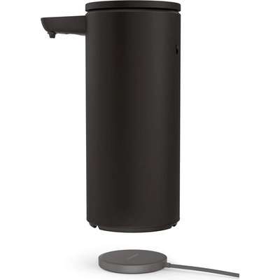 simplehuman Матово-черен безконтактен стоманен дозатор за сапун 414 ml - simplehuman (ST1073)