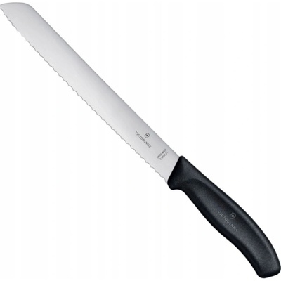 Nůž na pečivo Victorinox Swiss Classic 6.8633.21B 21 cm vroubkovaný TPE