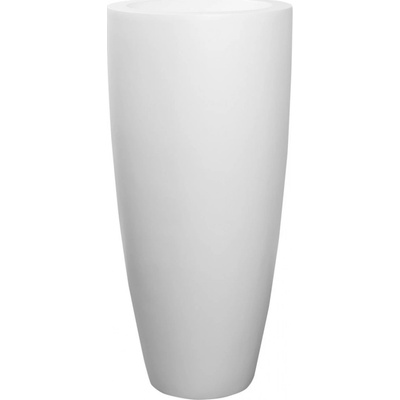 Pottery Pots Květináč Dax matná bílá 80 cm