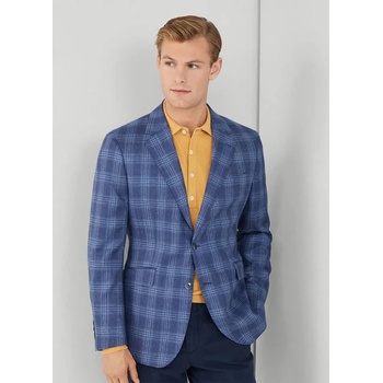 HACKETT Сако Hackett Silk Blue Check blazer - Blue (Blue)