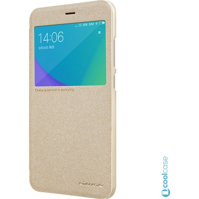 Nillkin Sparkle S-View Pouzdro Xiaomi Redmi Note 5A Prime Zlaté