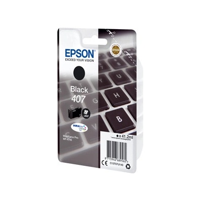 Epson 407 L Black - originálny