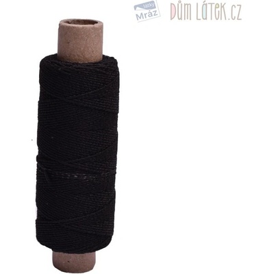 Pružná niť Optex 0,5mm čierna