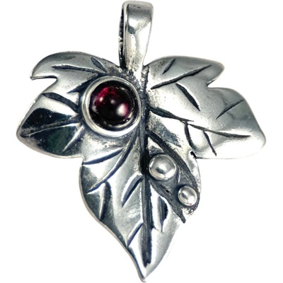 Drakkaria LIST BŘEČŤAN stříbrný přívěsek P3553