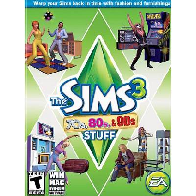 The Sims 3 70s, 80s, & 90s Stuff - EA Origin klíč