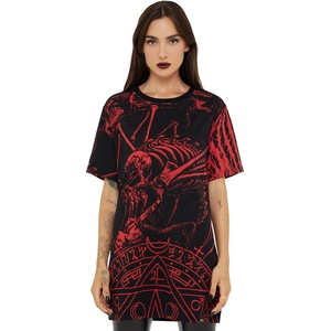 KILLSTAR Тениска унисекс KILLSTAR x ALCHEMY - Dark Catharsis - Black/Red - KSRA013358