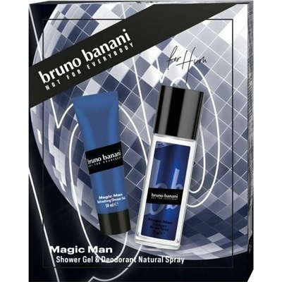 Bruno Banani Magic Men deo natural sprej 75 ml + sprchový gél 50 ml