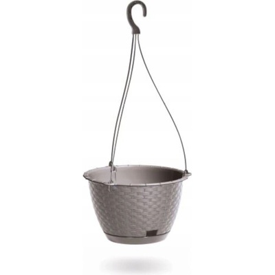 Prosperplast Kvetináč 24,3 x 24,3 x 16 cm plast béžový