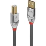 Lindy Кабел Lindy LNY-36645, от USB A(м) към USB B(м), 7.5m, сив (LNY-36645)