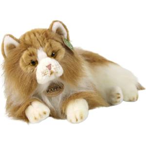 Rappa Плюшена играчка Rappa Еко приятели - Персийска котка, двуцветна, лежаща, 25 cm (936003) - ozone